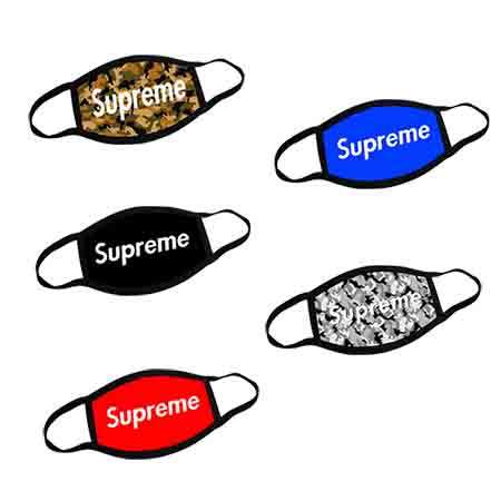 Supreme 人気ブランドおしゃれマスク